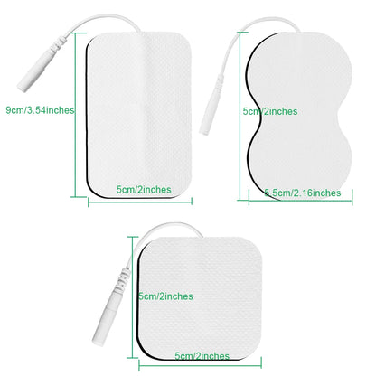 20/30/50/100P EMS TENS Electrode Pads Gel Patch For Electrodes Acupuncture Massager Nerve Muscle Stimulator Electrode Stickers