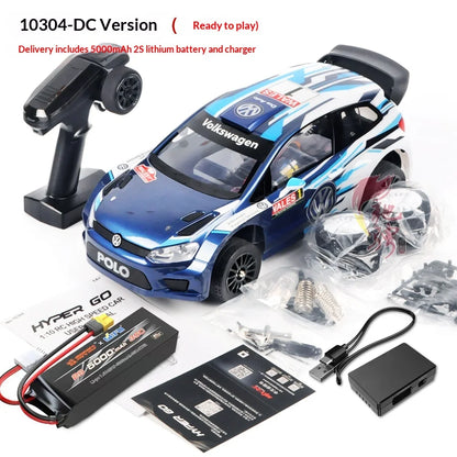 MJX 10304 1/10 Scale Brushless RC Car High-Speed Drift & Rally Racer All-Terrain Off-Road RC Car for Adults and Kids Ideal Gift