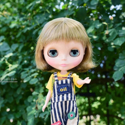 Vintage Blyth Classical BJD Doll Customized Dollette Girl Toy Body Moveable Handmade Figure Top Collection Art Orphan Aesthetics