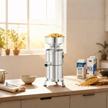 Commercial Soy Milk Maker No Filter Needed Automatic Grinding Soya Bean Tofu Making Machine For Breakfast Restaurant Household