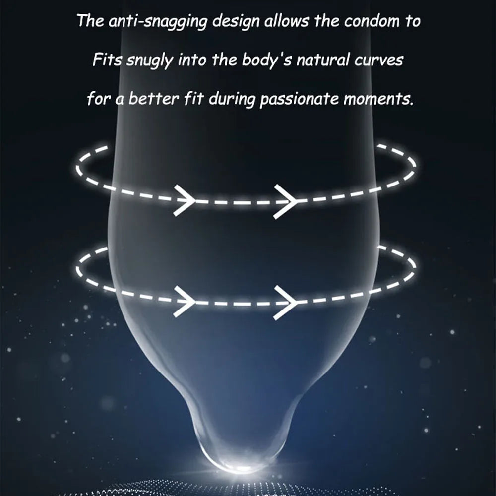 30pcs Ultra Thin Condoms for Men Anti Falling Off 45mm 49mm Small Size Penis Sleeve Slim Fit Sex Toys Condom Couples Sex Tools