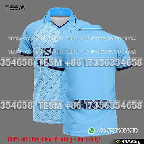 Summer Sports POLO Shirt Men Casual Short Sleeve Lapel Printed T-shirt Striped Retro Fashion Top Outdoor Team Breathable POLO