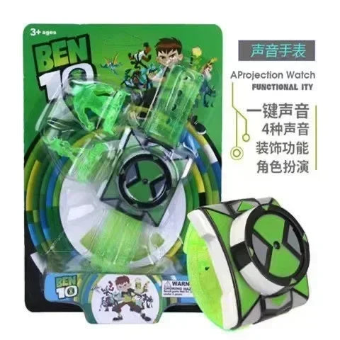 Ben10 Omniverse Action Figures Omnitrix Ben Tennyson Projection Watch Sound Light Doll Model Collect Ornaments Gifts Toy