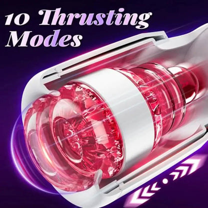 Tongue Licking Male Masturbator Cup Penis Exerciser Stimulation Blowjob Adult Sex Machine Penis Trainer for Men Erotic Products