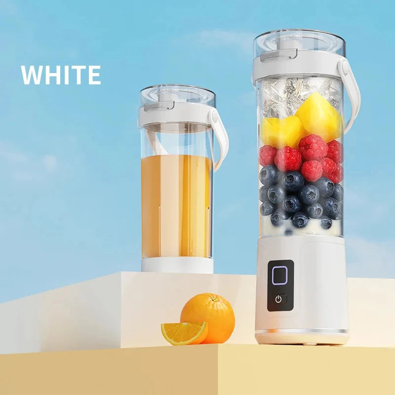 Portable Electric Juicer Small Household Rechargeable With Digital Display Vegetables Fruit Blender Juice Cup For Juicing