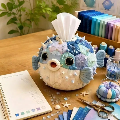 Creative Tide Play Cute New Animals DIY Tissue Box Set Animal Shaping Tissue Box Toy Material Pack