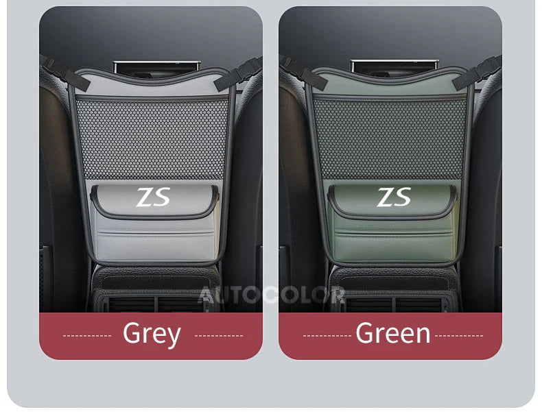 Car Organizer For MG ZS Seat Storage Box Car Hanging Storage Bag Tissue Box Car Stowing Tidying Storage Pocket
