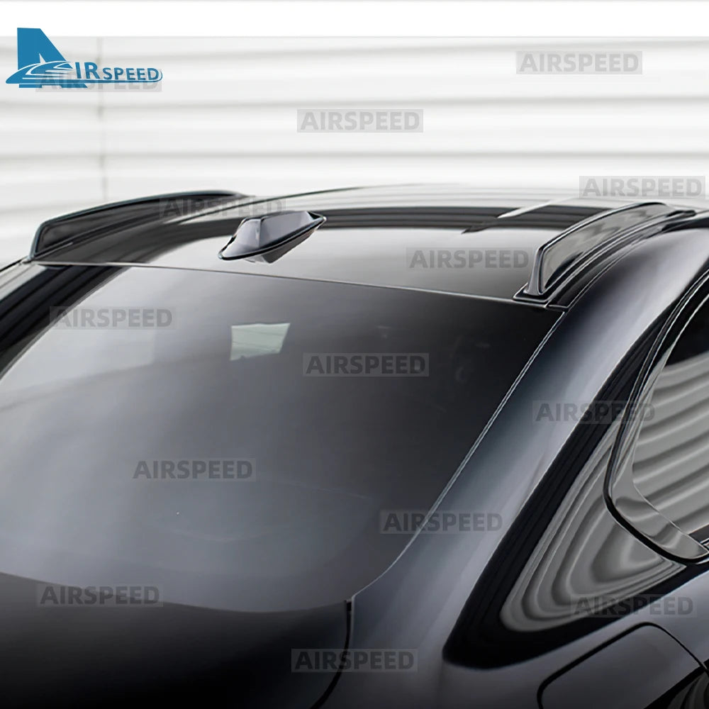 For BMW M3 G80 Car Roof Side Wing Spoiler Lip ABS Cover Sticker for G80 M3 2020 2021 2022 2023 2024 2025