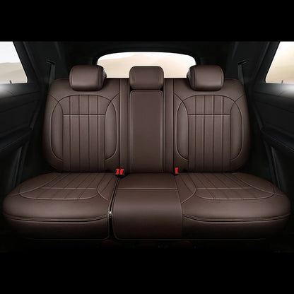 For Jeep Wrangler JK 2 Doors 2011 2012 Nappa Leather Custom Car Seat Covers Full Set Interior Protector Accessories