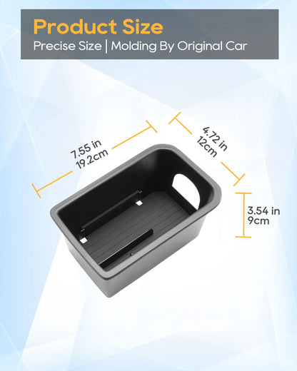 LFOTPP Car Central Storage Box for Cupra Terramar 2025 2026 Armrest Box Storage Auto Interior Cupra Terramar 2025 Accessories