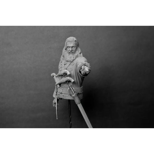 1/10 scale resin unpainted model kit, bust, military theme, unassembled and unpainted GK
