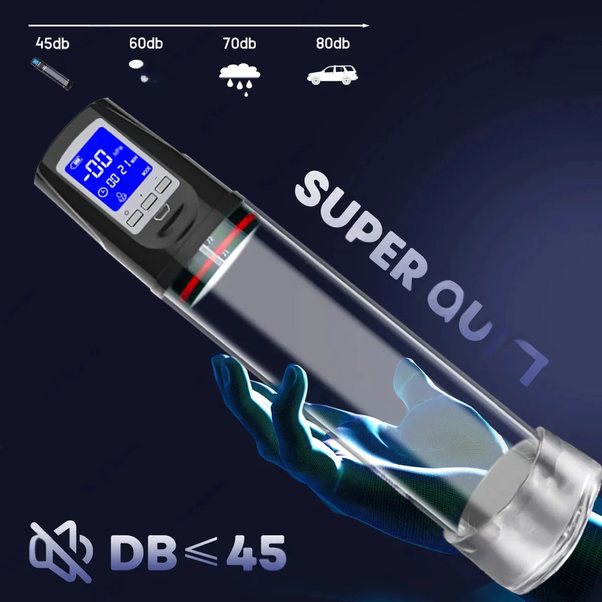 Electric Male Penis Pump Vacuum Sucking 9 Training Mode Penis Trainer Magnify Endurance Delay Ejaculation Adult Sex Toys for Men