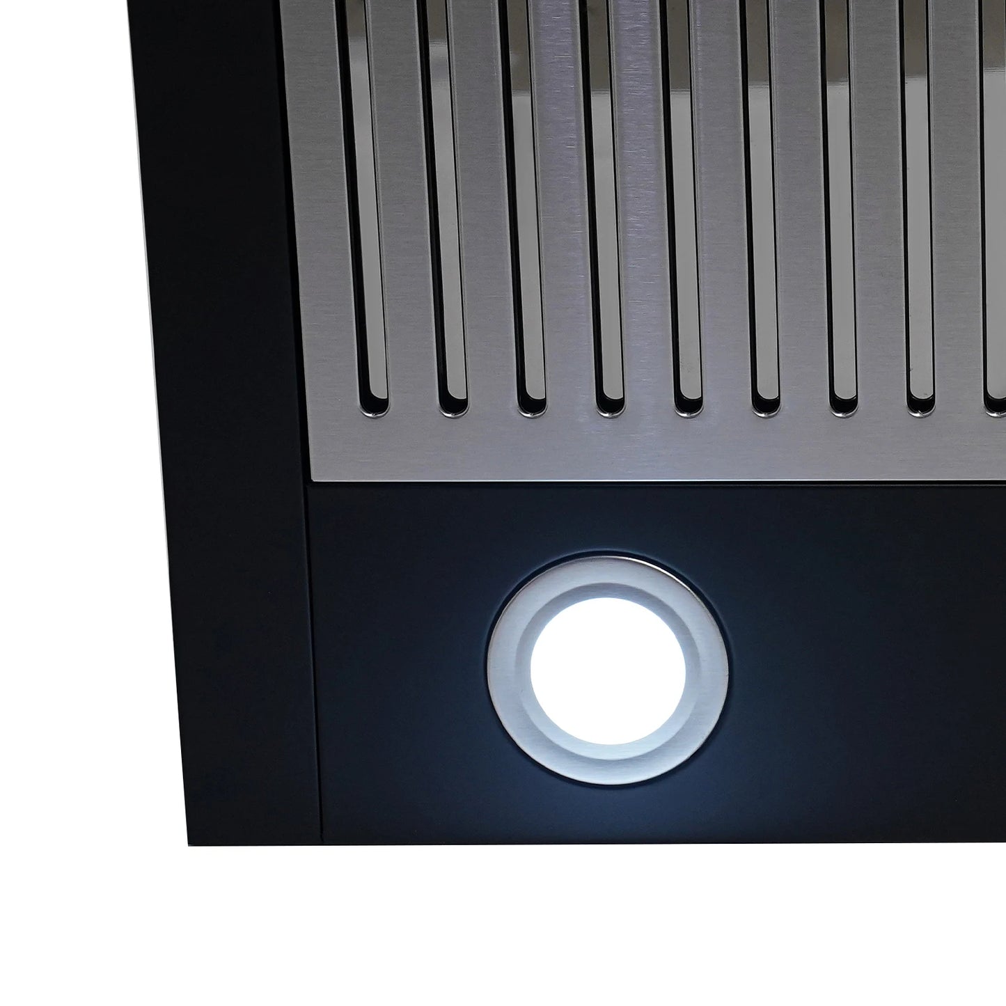Under Cabinet Range Hood Wall Mount Dual Motor Kitchen Vent Hood Durable Stainless Steel And Acrylic Construction High Temperature Baking Paint Smart Touch Gesture Control Powerful 900CFM Suction Low Noise Kitchen Exhaust Fan