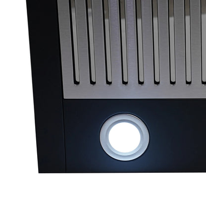 Under Cabinet Range Hood Wall Mount Dual Motor Kitchen Vent Hood Durable Stainless Steel And Acrylic Construction High Temperature Baking Paint Smart Touch Gesture Control Powerful 900CFM Suction Low Noise Kitchen Exhaust Fan