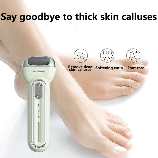 USB Electric Foot Care Machine - Dead Skin And Callus Remover Hard Crack Keratin Grinding Cleaner for Smooth Feet