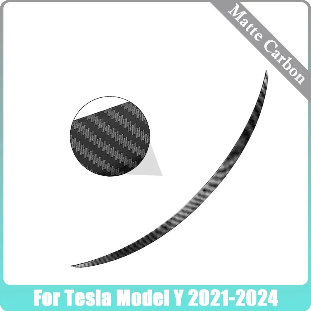 XVIP Rear Trunk Spoiler For Tesla Model Y 21-24 For Model 3 17-23 Highland 2024 Carbon Fiber ABS Wing Car Exterior Accessories