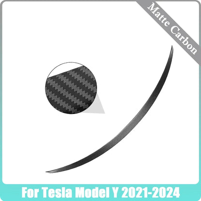 XVIP Rear Trunk Spoiler For Tesla Model Y 21-24 For Model 3 17-23 Highland 2024 Carbon Fiber ABS Wing Car Exterior Accessories