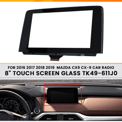 TK49-61-1J0B 8 Inch Touch Screen Glass Digitizer Replacement For Mazda CX-9 2016-2019 Car CD Audio Radio Navigation TK49-611JA