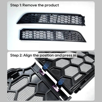 For Tesla Model Y Juniper 2025 2026 Inner Vent Grille Front Lower Bumper Anti Insect Net YL Mesh Air Inlet Anti Dust Proof Cover