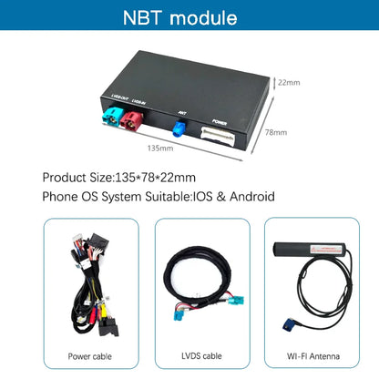 Wireless CarPlay Android Auto for BMW Mini R55 R56 R57 R58 R59 R60 R61 F54 F55 Clubman Countryman Hardtop John Cooper F56 F57