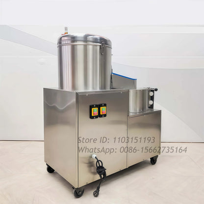 Multifunctional Potato Washing And Peeling Machine Taro Cutting Potato Peeler And Slicer Machine Carrot Potato Cleaning Machine