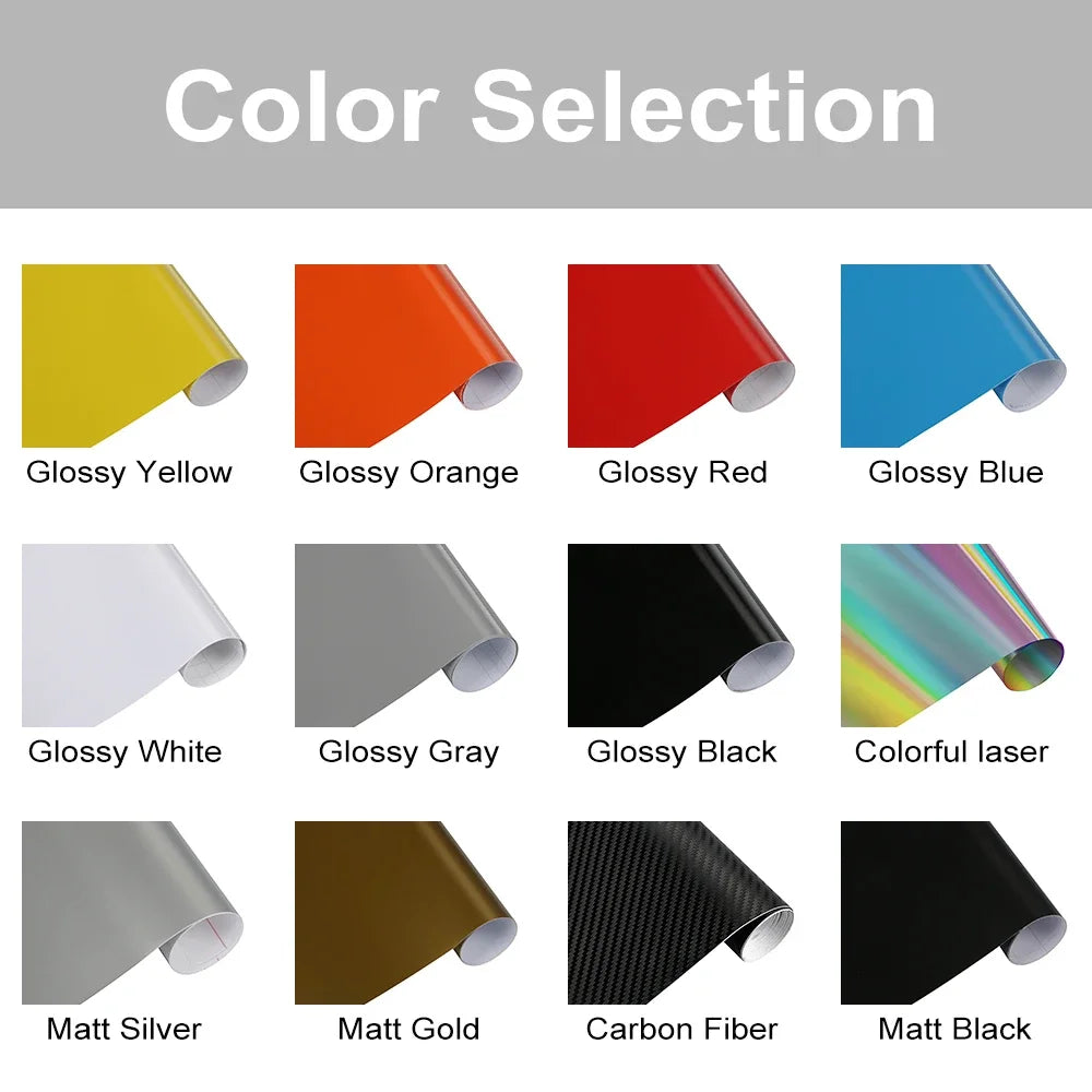 For Ford Mustang EcoBoost Shelby GT Hood Roof Trunk Vinyl Stripe Decal Set – PVC Car Styling Wrap Film Kit