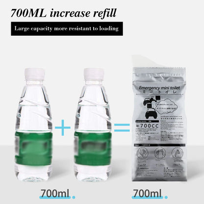 5-50PCS 700ml Outdoor Emergency Urinate Bags Disposable Pee Bags Travel Mini Mobile Toilet for Men Women Portable Vomiting Pouch