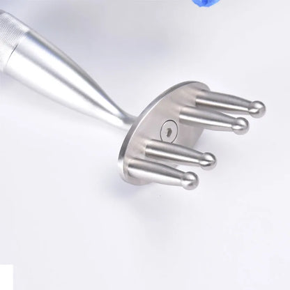 Curved Handle Magnetic Fork Acupuncture Unblock Meridians Massage and Relax After Exercise Release Lactic Acid Massage Tools