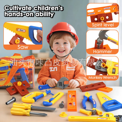 Plastic Simulation Maintenance Tool Construction Toy Set For 3Years+ Old Children Montessori Education Game Boys Girls Gifts