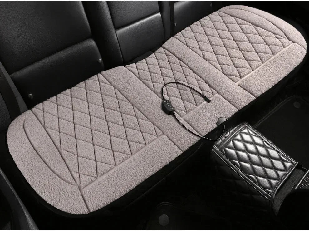 NEW 1-2PCS Heated Car Seat Cover Car Heating Cushion Winter Heated Seats Car Seat Warmer 12V Seat Cushion For Back And Seat