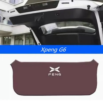 For Xpeng G6 Trunk Protection Pad Interior Modification Tailgate Door Panel Anti Kick Tailbox Collision Pad Accessories