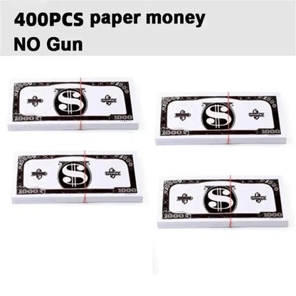 Money Gun Shooter, Make it Rain Money Toy Gun, Prop Money Gun, Spary Cash Gun for Movies Game Party Toy Gun
