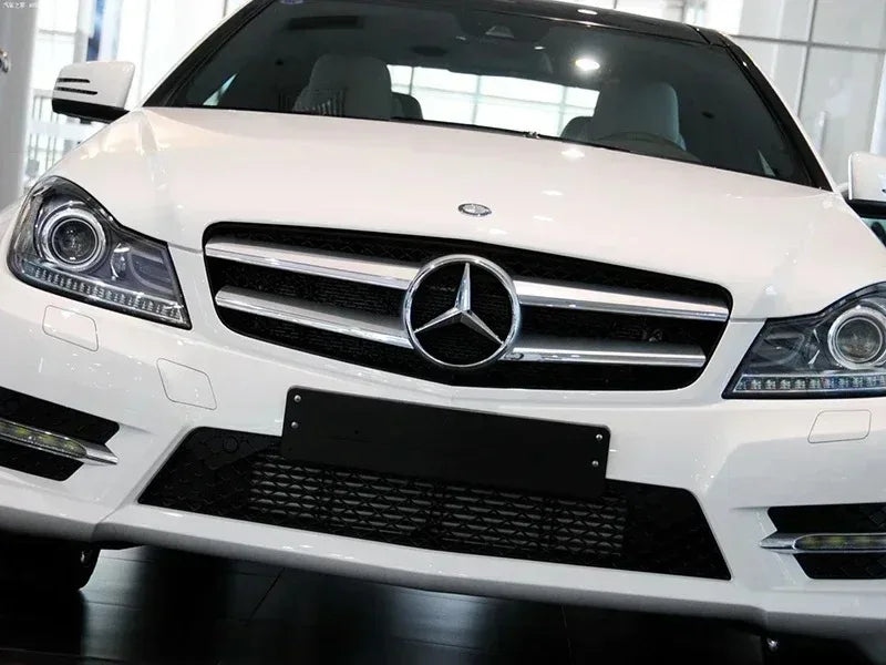 For Mercedes Benz 3D Car Grill Emblem Star Badge Front Grill Logo W204 W205 W213 X253 A B C E S CLA GLB GLC GLE GLS Accessories1