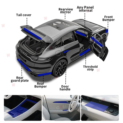 Camouflage Printing Car Wrapping Sticker Waterproof Automotive Vinyl for Motorcycle Self-adhesive Car Decals and Graphics Wrap