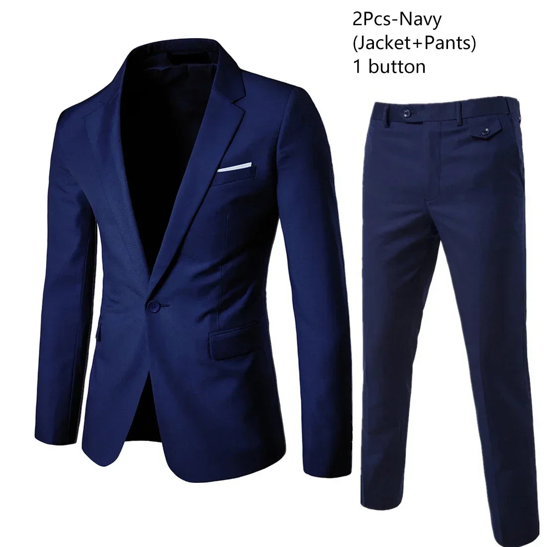 Men Suits Wedding 3 Pieces Elegant 2 Outfit Set Blazers Fashion  Business Classic Jackets Vest Pants 2024 Formal Clothing