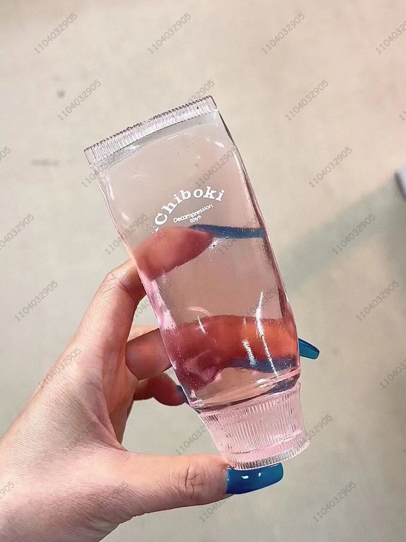 Gem Toothpaste Tube Squishy Toys Gemstone Toothpaste Stress Ball Buttery-Feel ASMR Sensory Anti Stress Fidget Toys for Adults