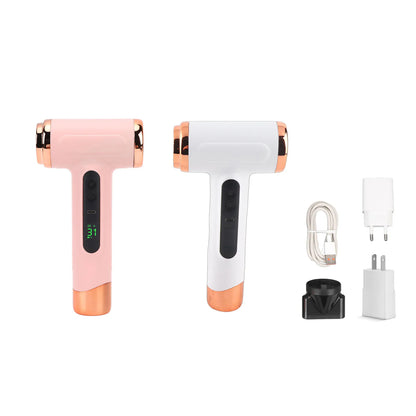 Travel Hair Dryer Cordless Rechargeable 15600mAh 200W  Hair Dryer Portable Travel Lightweight Hot Cold Blow for Dormitory Travel