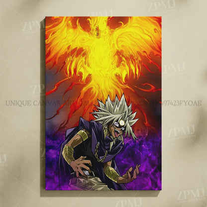 Yu-Gi-Oh! Canvas Pictures Painting Anime Figures Home Decoration Prints Poster For Living Room Frameless Wall Artwork Mural