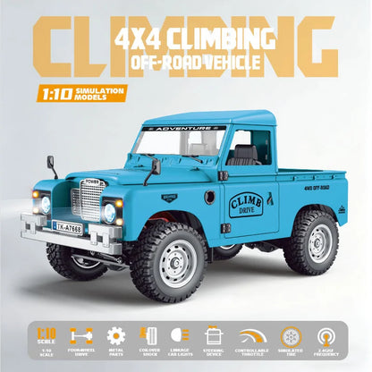 In Stock New 1:10 Full Scale Pickup All Terrain Simulation Off Road Climbing Vehicle RC CAR