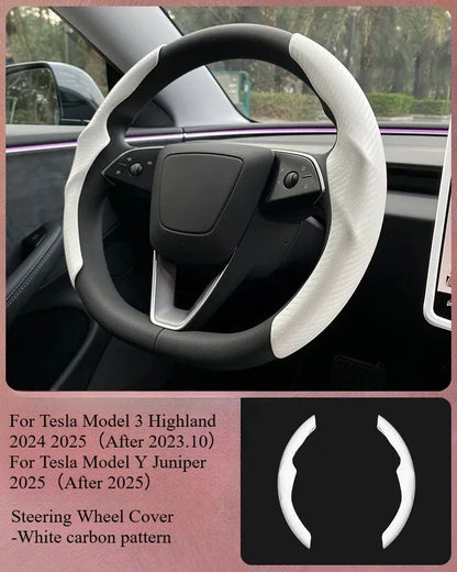 For Tesla Model Y Juniper 2025 White Interior Accessories Center Control Armrest Box Organizer Storage Box Cup Holder New Model3