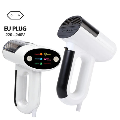 1000W Powerful Adsorption Vacuum steamer 2 in 1 Steam Ironing Dry Ironing Handheld Garment Steamer Smooth Out Stubborn Wrinkles