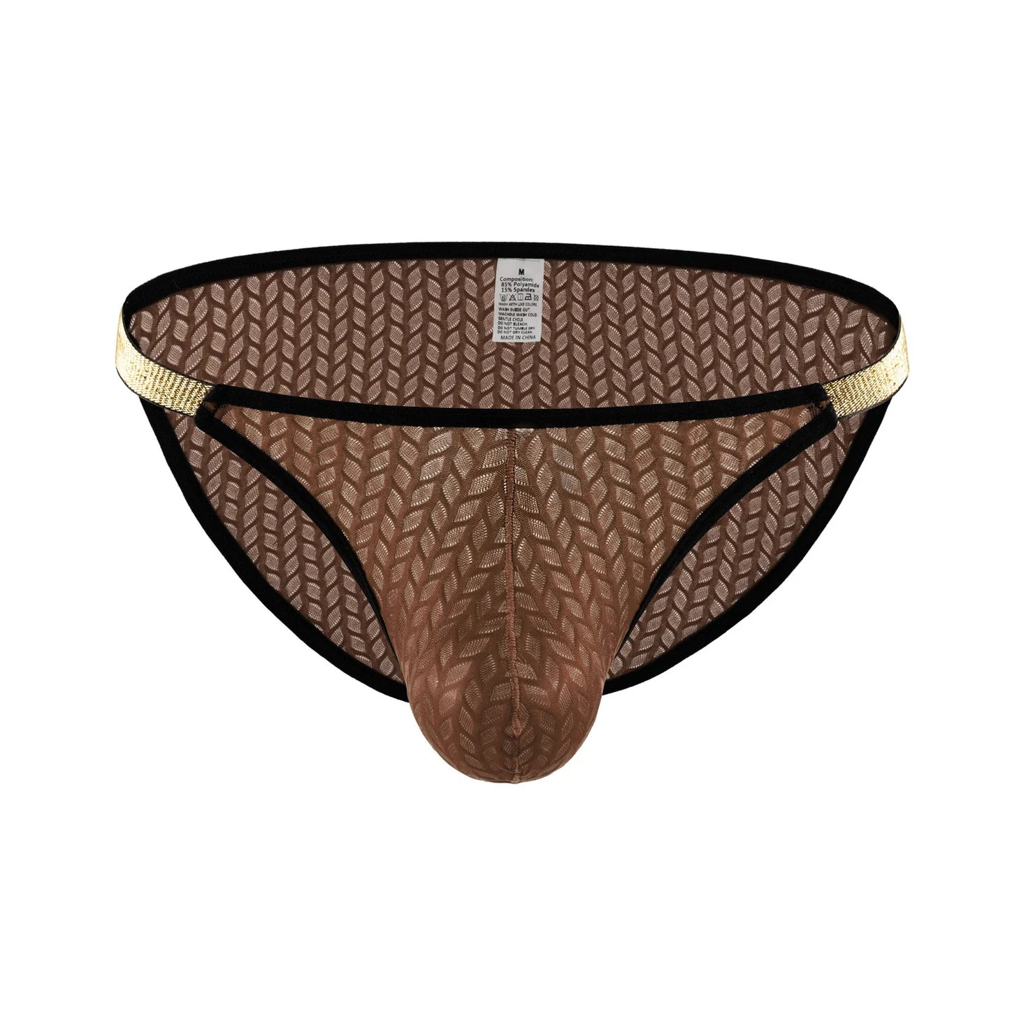 Men's Butt Lifting Briefs Supportive Pouch Design Comfortable Wrap Soft Daily Underwear for Men Available in 5 Colors S-XL