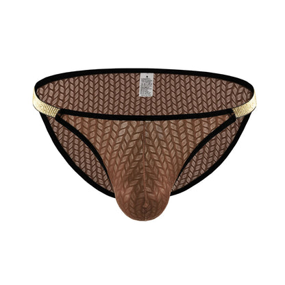 Men's Butt Lifting Briefs Supportive Pouch Design Comfortable Wrap Soft Daily Underwear for Men Available in 5 Colors S-XL
