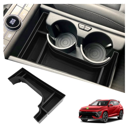 RUIYA for Hyundai Kona SX2 EV Electric 2024 2025 Car Armrest Box Storage Central Control Container Kona SX2 EV Accessories