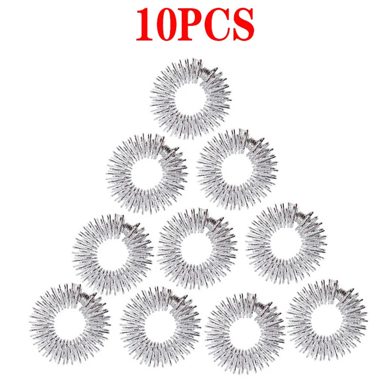 100/20/10pcs New Finger Massage Ring Acupuncture Acupressure Body Care Relax Hand Blood Circulation Pain Relief Body Massager