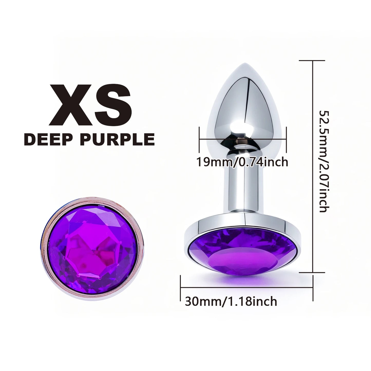 Metal Anal Plug Set 5 Size Butt Plug Sex Toy for Couples Adult Game Masturbator Anus Stimulation Toys for Women And Men