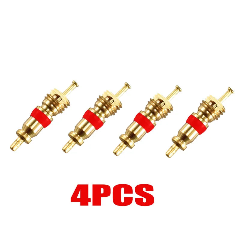 Copper Tire Valve Core Remover Installer Tool Kit Car Motorcycle Bicycle Tyre Repair Set Air Valve Stem Core Removal Screwdriver