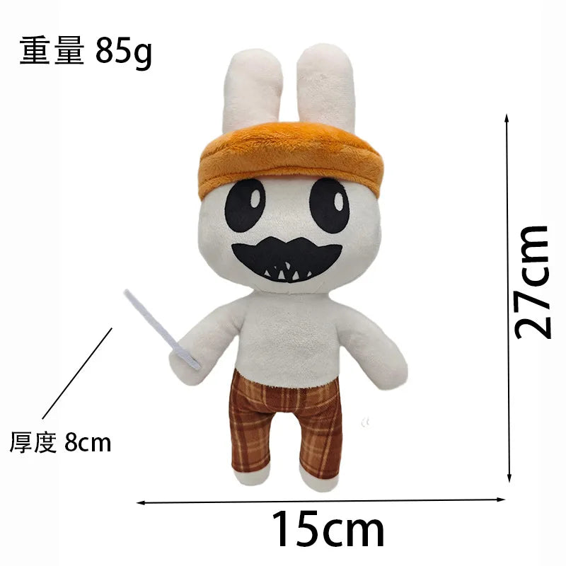 New Horror Game Animal Hospital Plush Doll Cute Ratthew Barney Dr.Harlow Stuffed Doll Periphery Collect Gifts For Fans