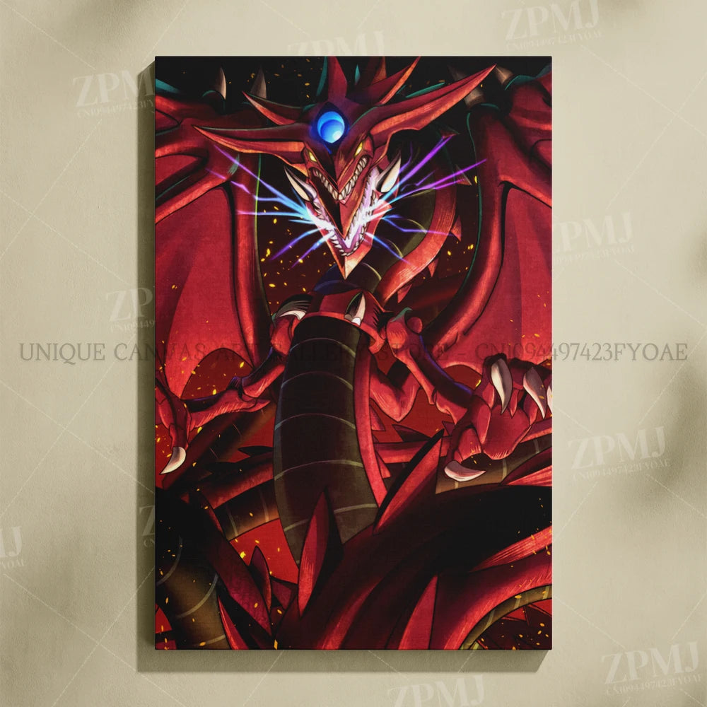 Yu-Gi-Oh! Canvas Pictures Painting Anime Figures Home Decoration Prints Poster For Living Room Frameless Wall Artwork Mural