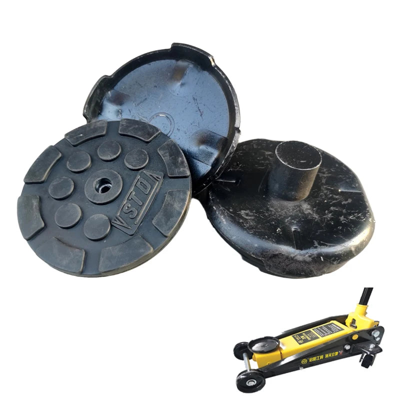 2.5Tons 3 Tons Horizontal Jack Accessories 3T Horizontal Hydraulic Jack rubber pad Universal Wheel Pallet Front Wheel